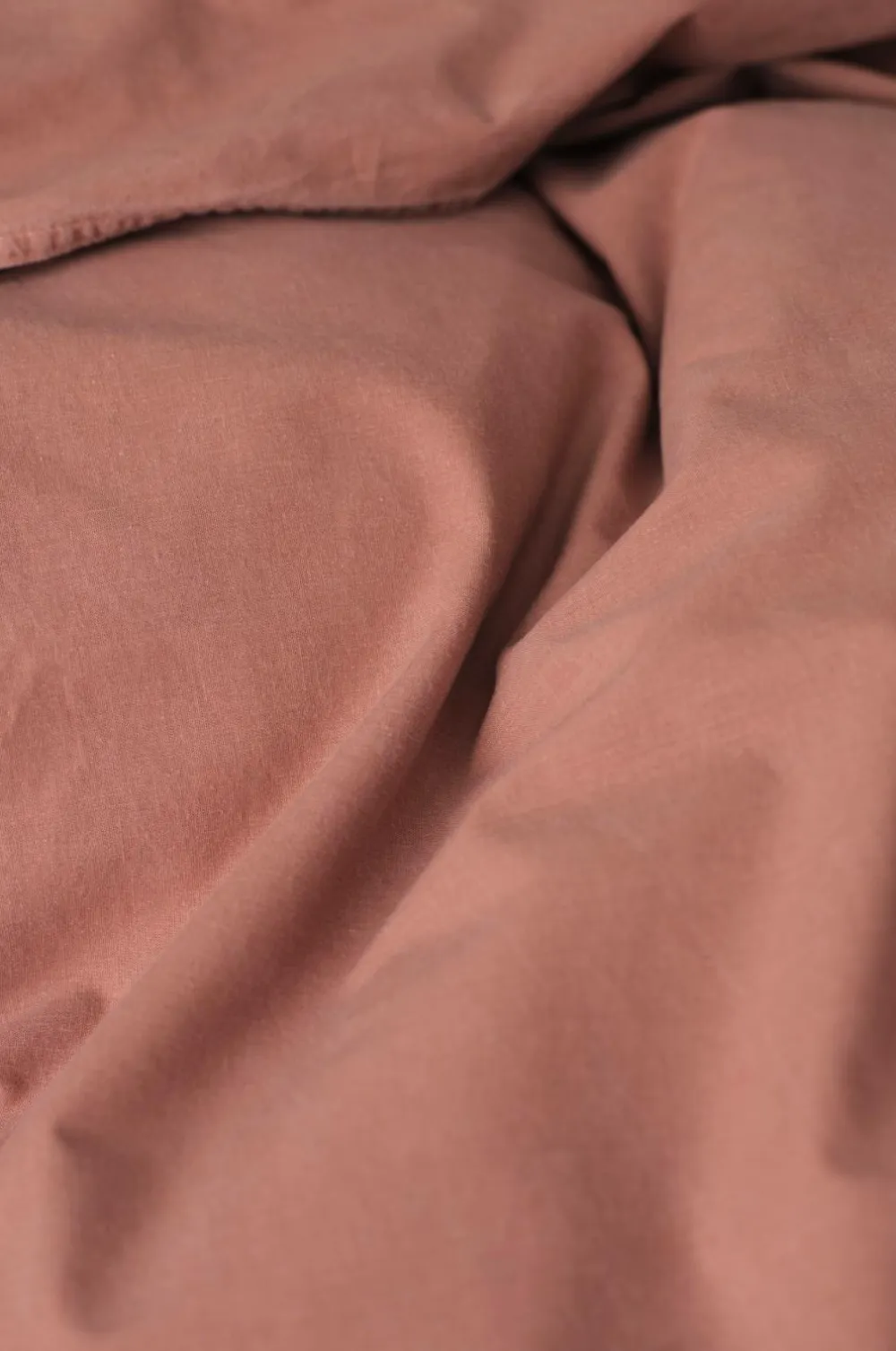 Ellos Home Pudebetræk Rania i vintagevasket bomuld Rustpink Sale