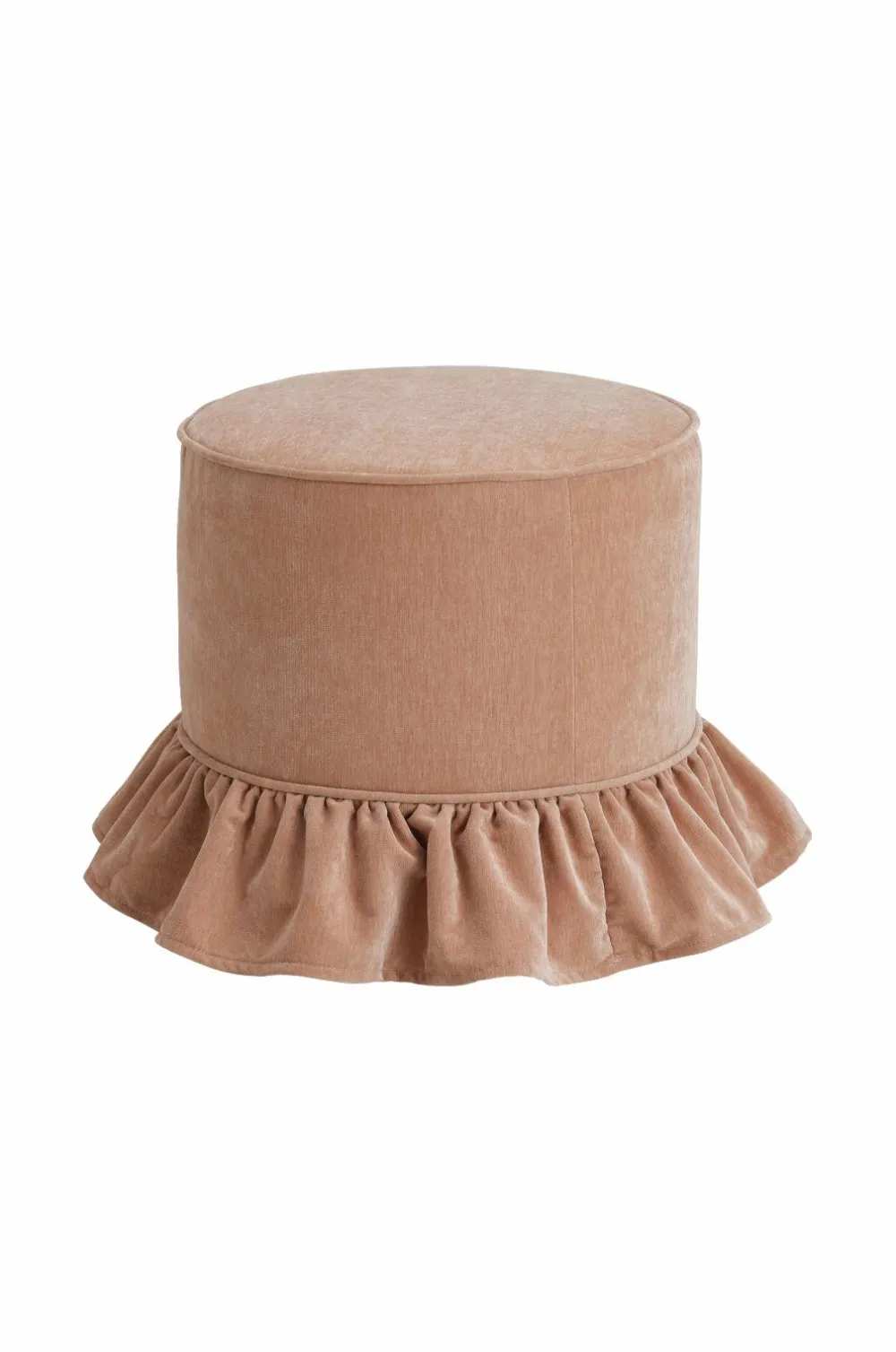 Ellos Puffer & Fodskamler>Home Puf Pariley Gammel rose