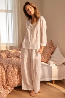 Ellos Home Pyjamasbukser Candice White Hot