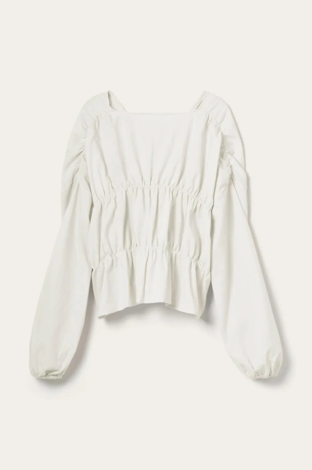 Ellos Homewear>Home Pyjamasskjorte Juliette Lys hvid grå