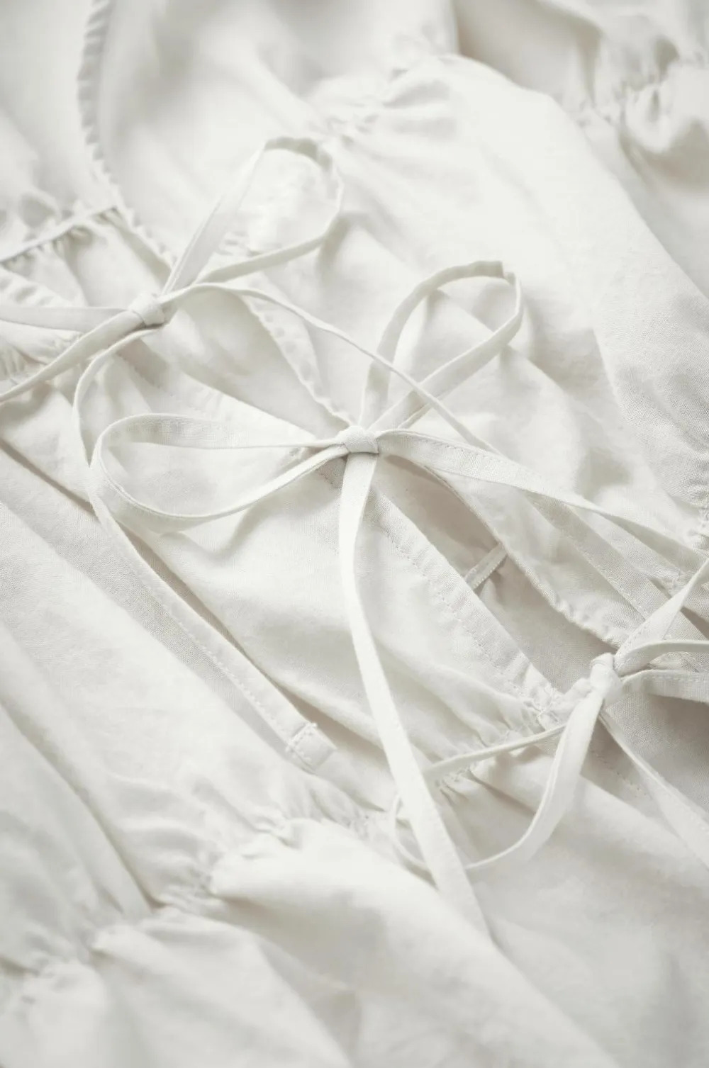 Ellos Homewear>Home Pyjamasskjorte Juliette Lys hvid grå