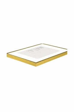 Ellos Home Ramme Victoria med plexiglas Guldfarvet Clearance
