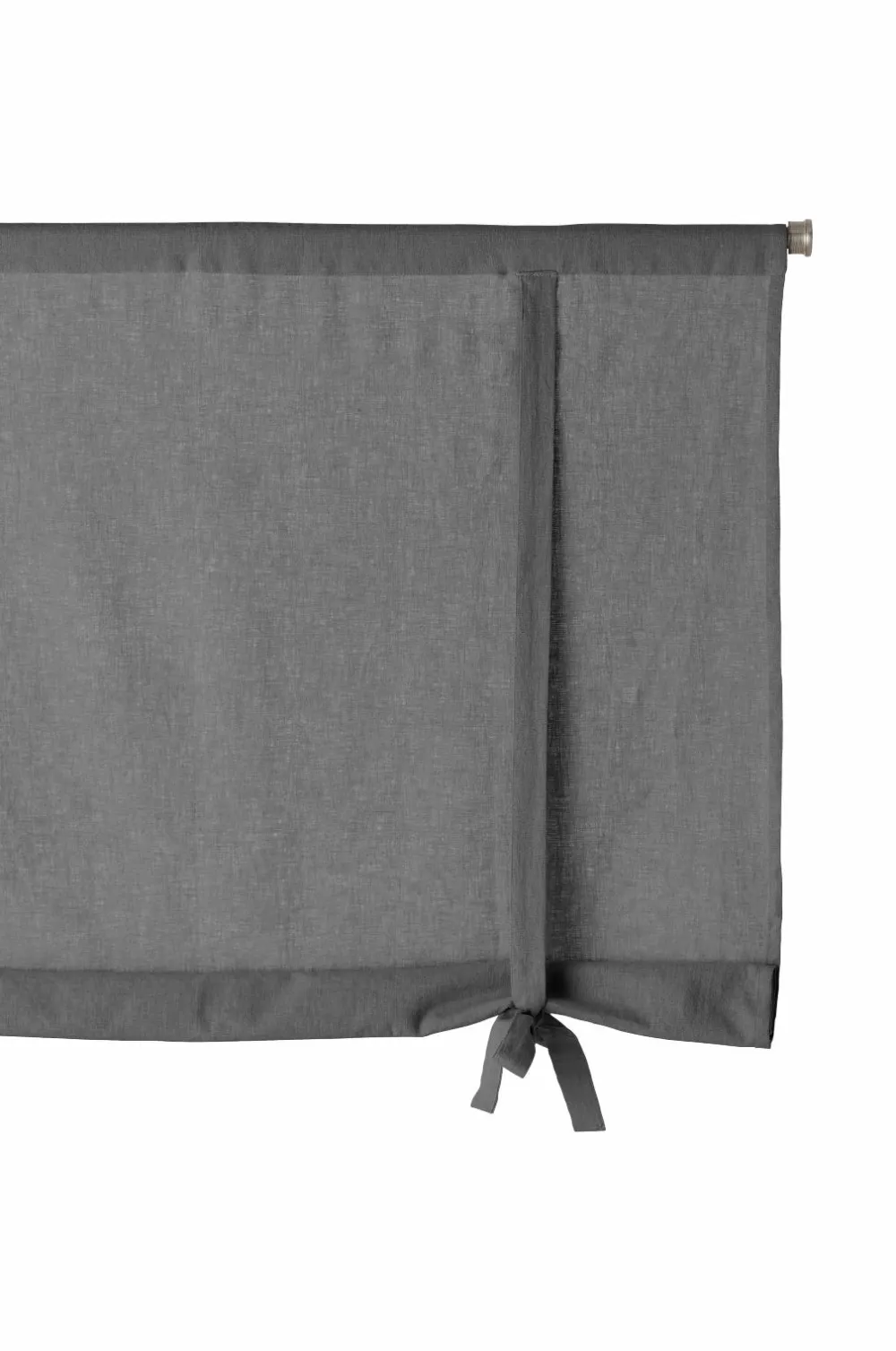 Ellos Gardinkapper>Home Roll up-gardin Elly i genanvendt halvlinned Thundergrey