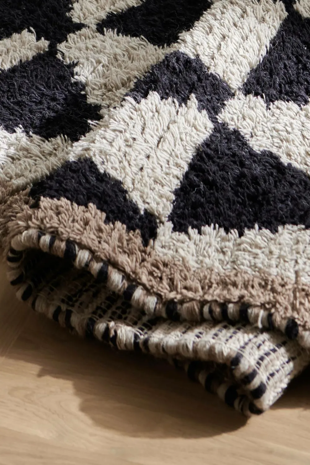 Ellos Home Ryatæppe Gijon Blackbeige New