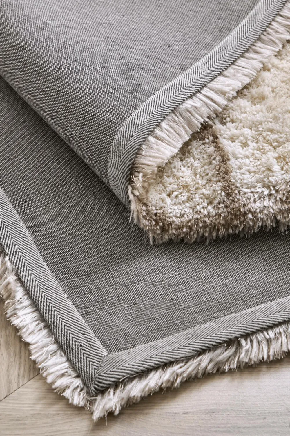 Ellos Home Ryatæppe Potenza Check Hvid Discount