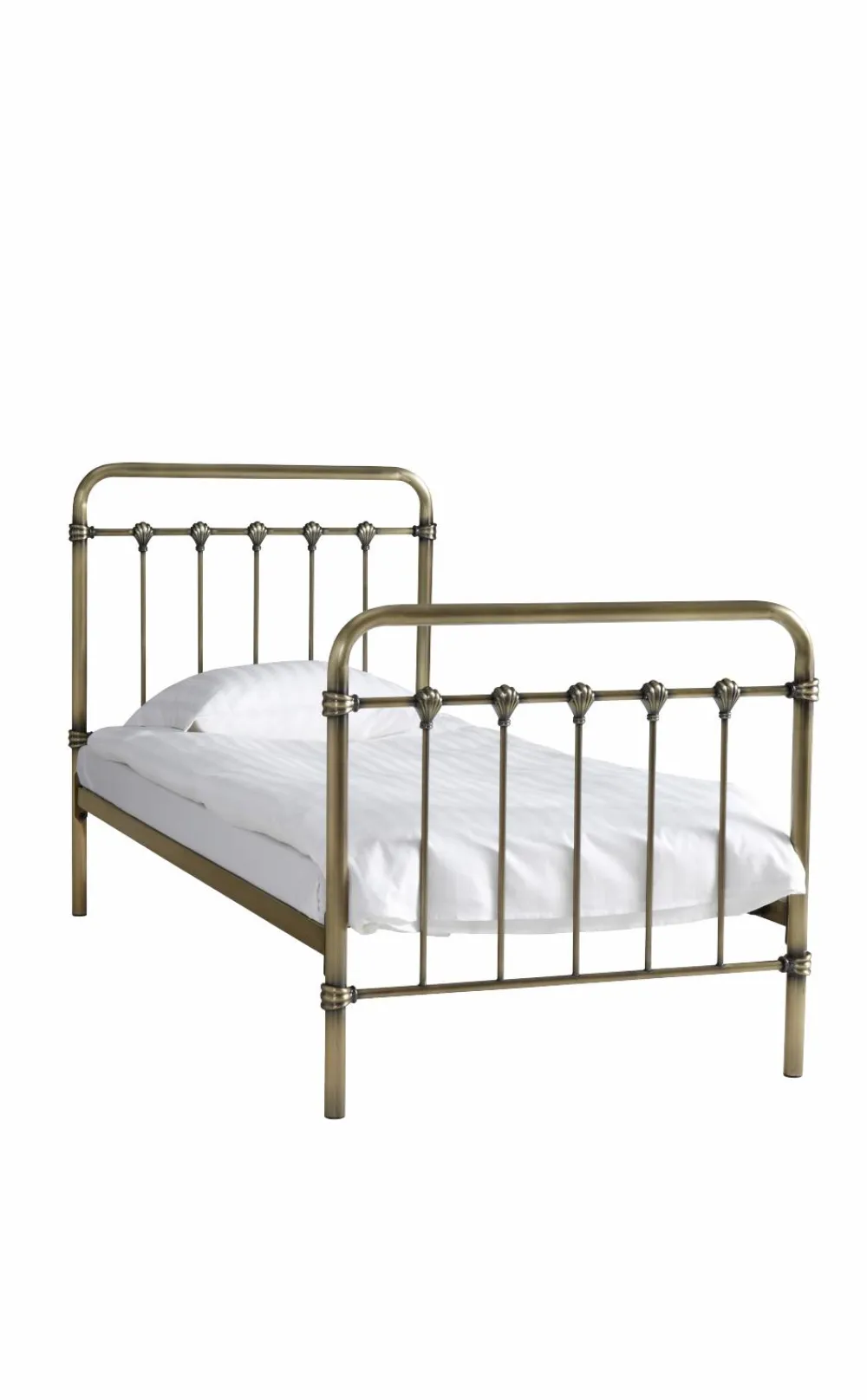 Ellos Home Seng Industrial 90x200 Messing farvet antik