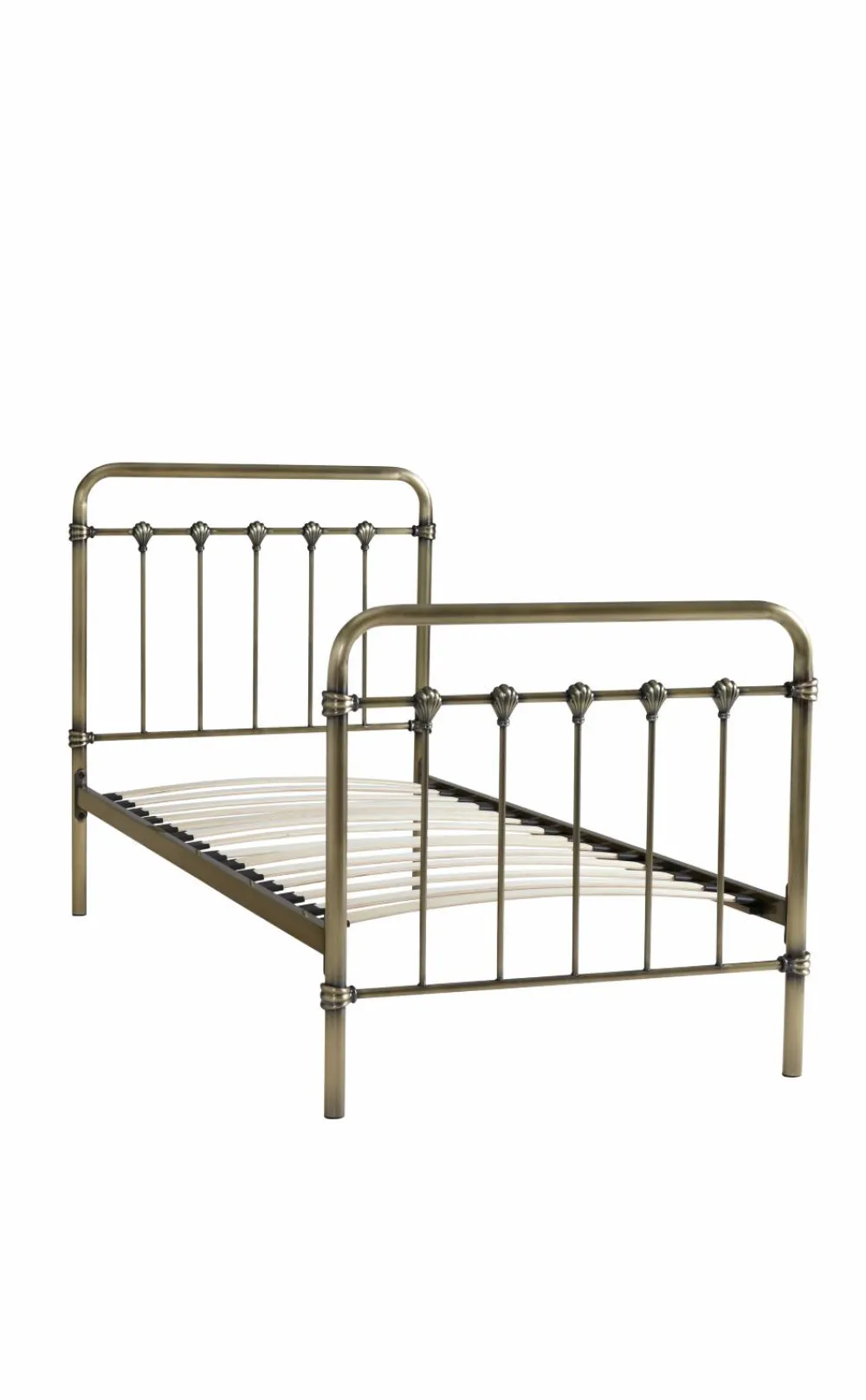 Ellos Home Seng Industrial 90x200 Messing farvet antik