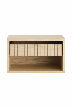 Ellos Borde>Home Sengebord / Væghylde Bedsidetable/storage Roma Natur