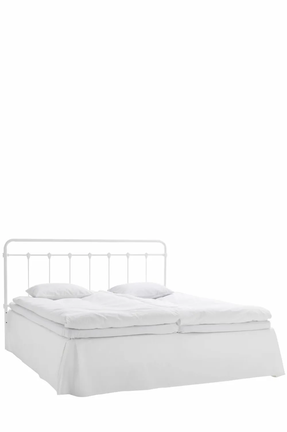 Ellos Home Sengegavl Industriell 180 cm Hvid Best