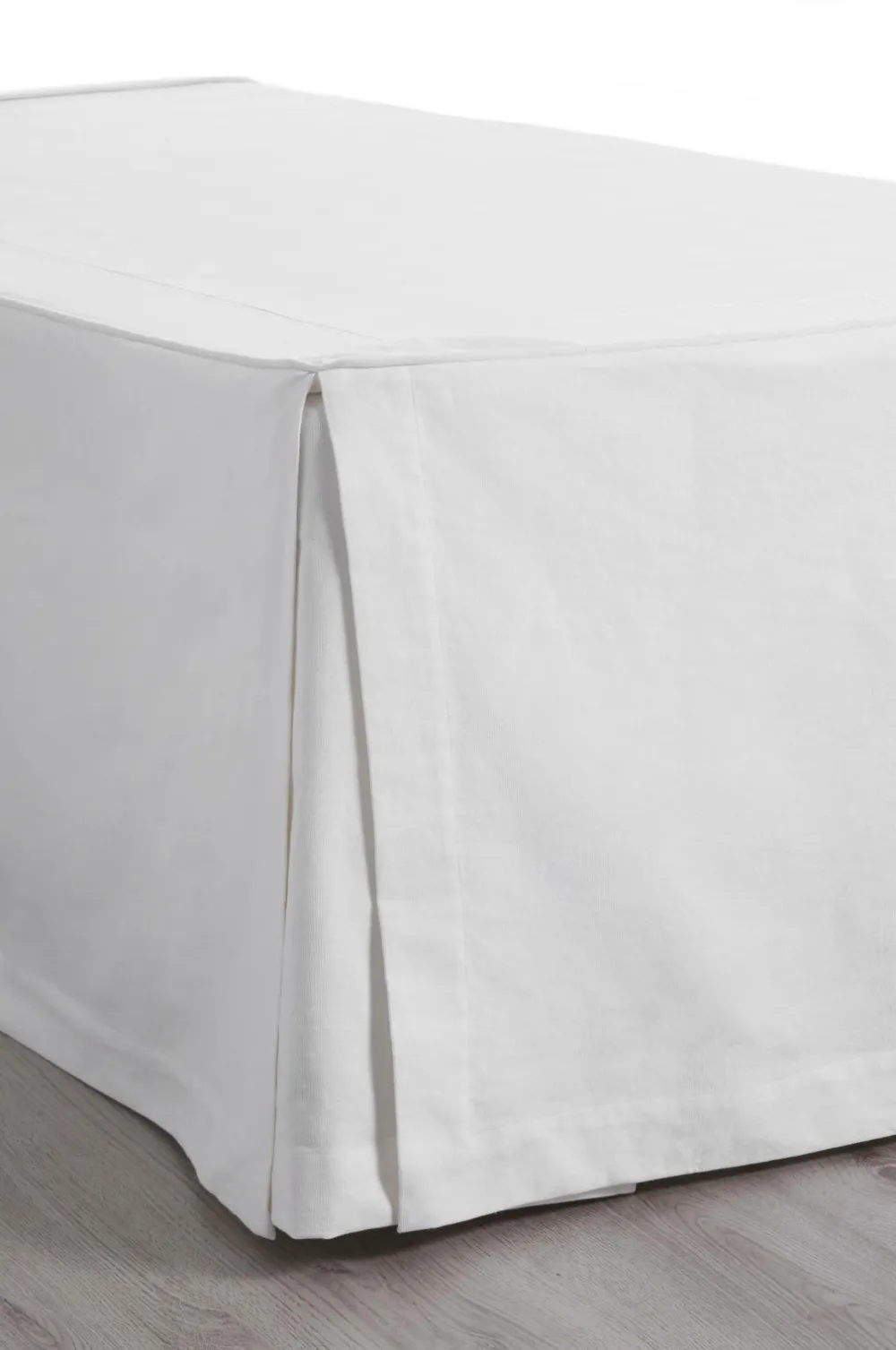 Ellos Home Sengekappe Shelby, højde 52 cm White mdf/metal Discount