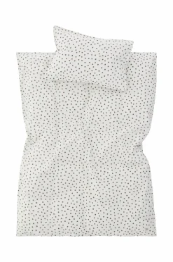 Ellos Home Sengesæt Coffee Stain til tremmeseng 100x130 cm, 2 dele Brun New