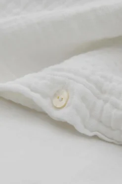 Ellos Home Sengesæt Candela i muslin, 2 eller 3 dele Hvid New