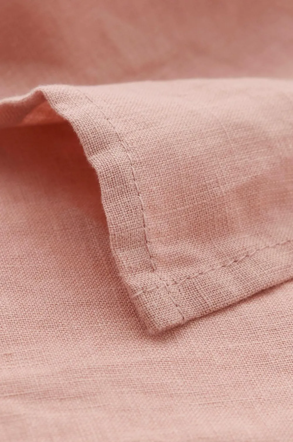 Ellos Home Serviet Malva 2-pak i 100% hør Rosa Outlet