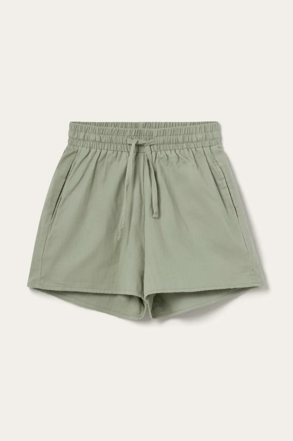 Ellos Homewear>Home Shorts Candela Peached Kakigrøn