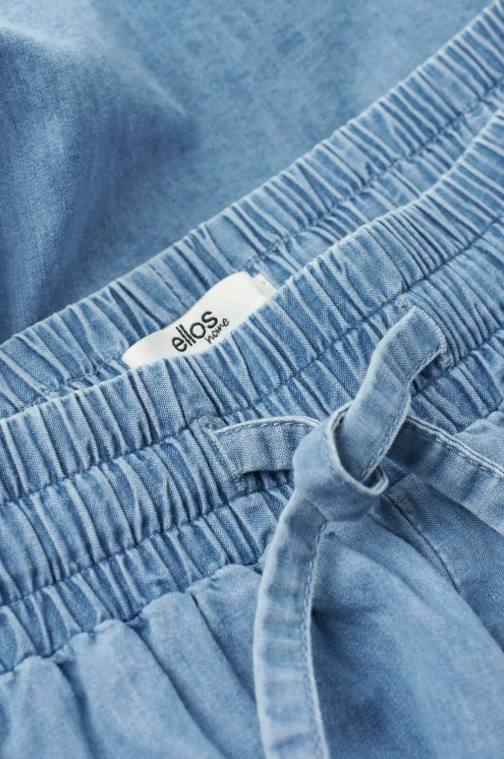 Ellos Homewear>Home Shorts Denim Lyseblå