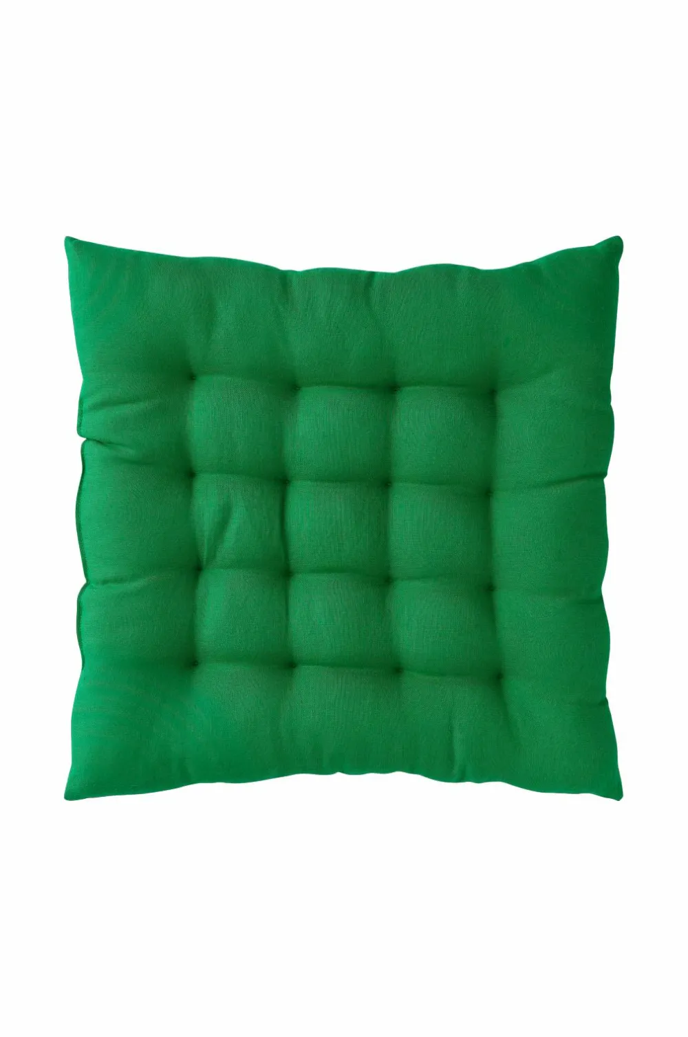 Ellos Home Siddehynde Candice af vasket hør, 40x40x5 cm Ærtegrøn Discount