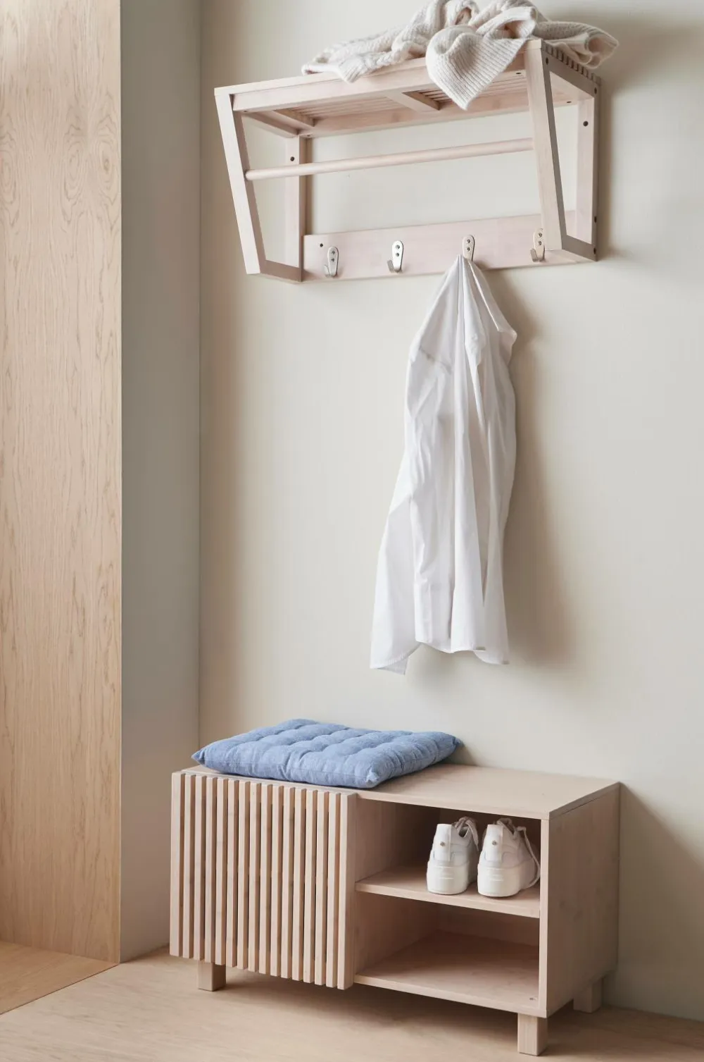 Ellos Home Skab / bænk Stripe Mat sand mat sand Hot