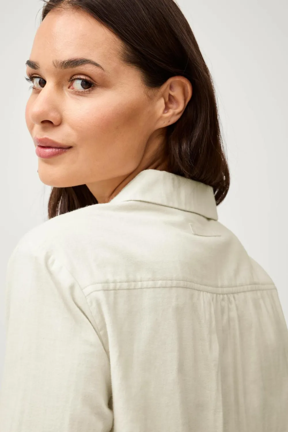 Ellos Homewear>Home Skjorte Candela Peached Lys beige
