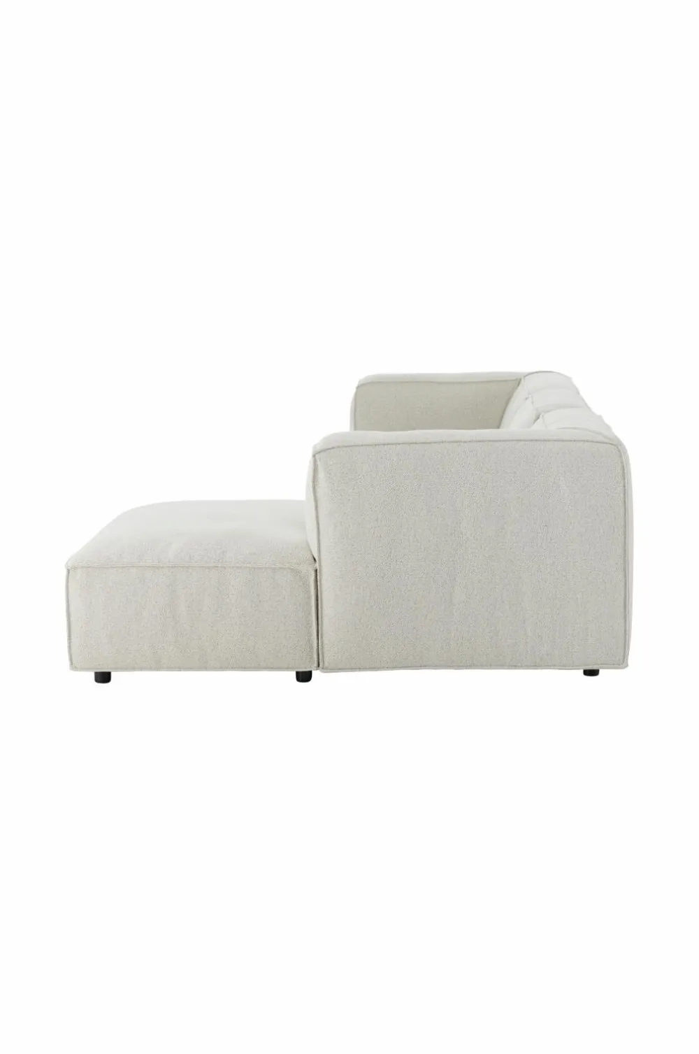 Ellos Sofaer & Lænestole>Home Sofa Bina 3-pers. med højrevendt chaiselong Lys beige