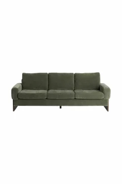 Ellos Home Sofa Gunvild 3-sæders Mørkegrøn Clearance