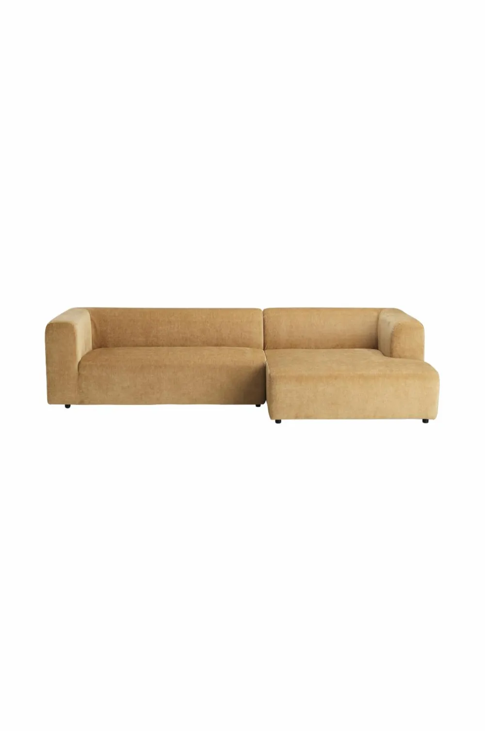 Ellos Sofaer & Lænestole>Home Sofa Poletta 4-personers med Chaiselong Guldgul