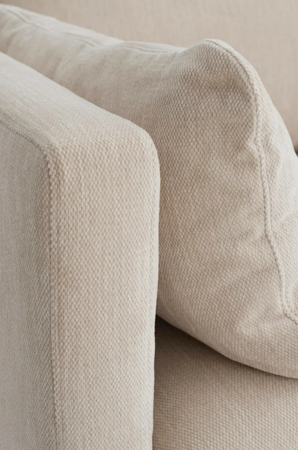 Ellos Home Sofa Sindra 3-pers. med chaiselong Sandbeige Clearance