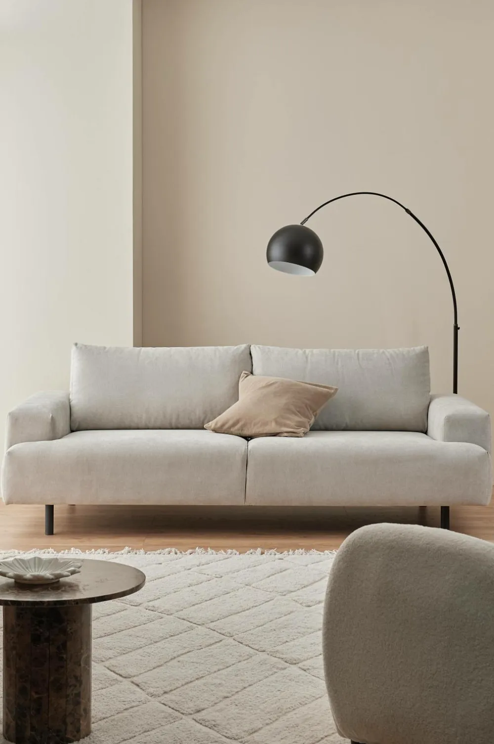 Ellos Sofaer & Lænestole>Home Sofa Trim 3-pers. Sand Beige