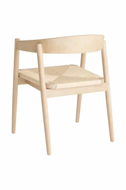 Ellos Home Spisebordsstol / armstol Wilmer Natur Clearance