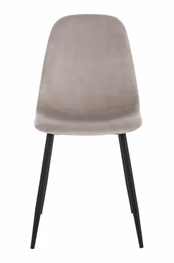 Ellos Home Spisebordssæt Gilda med 1 bord og 4 stole Brunt bord/beige stole Outlet