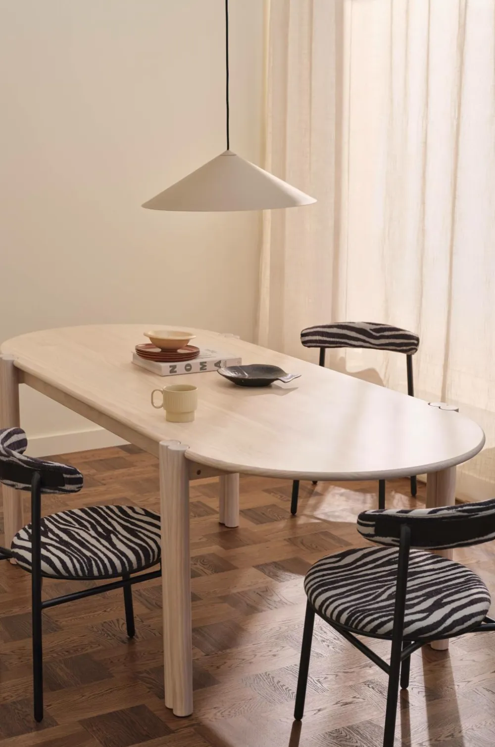 Ellos Borde>Home Spisebord Dubble 225x95 cm Vitlaserad