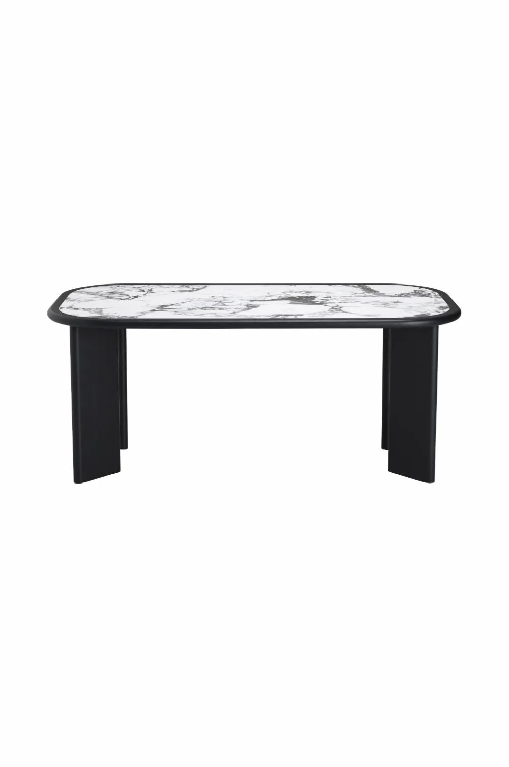 Ellos Home Spisebord Multika 180x90 cm Sort / marmor Best