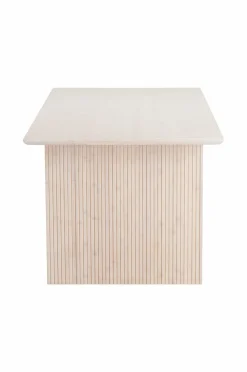 Ellos Home Spisebord Bamboo 180x89 cm Vitlaserad Sale