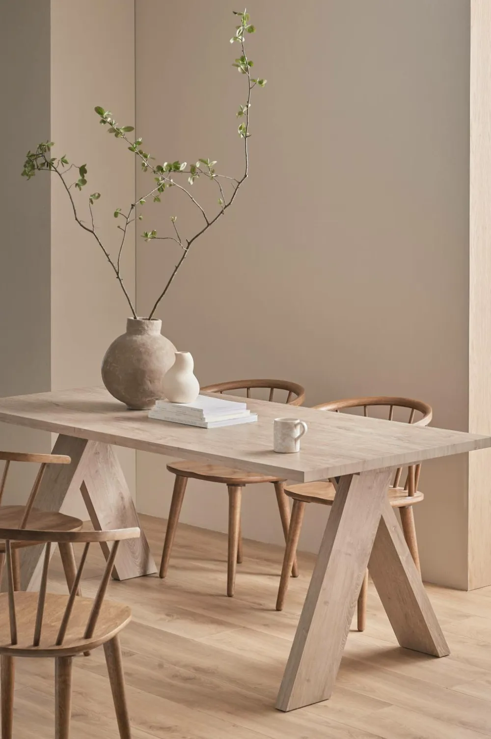 Ellos Home Spisebord Majalisa 90x180 cm Hvidbejdset Discount