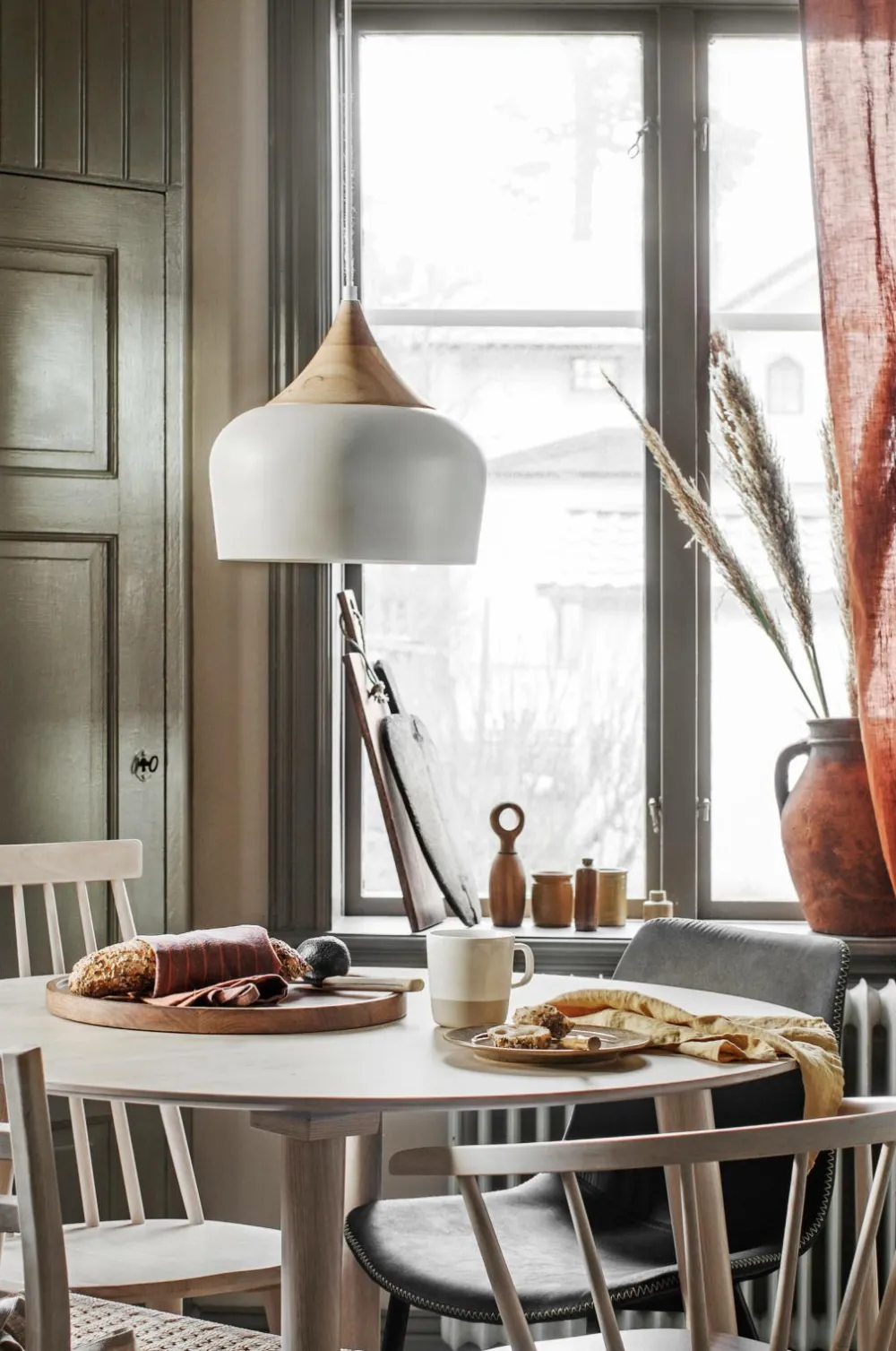 Ellos Stole & Skamler>Home Stol Dagny 2-pak Hvidbejdset