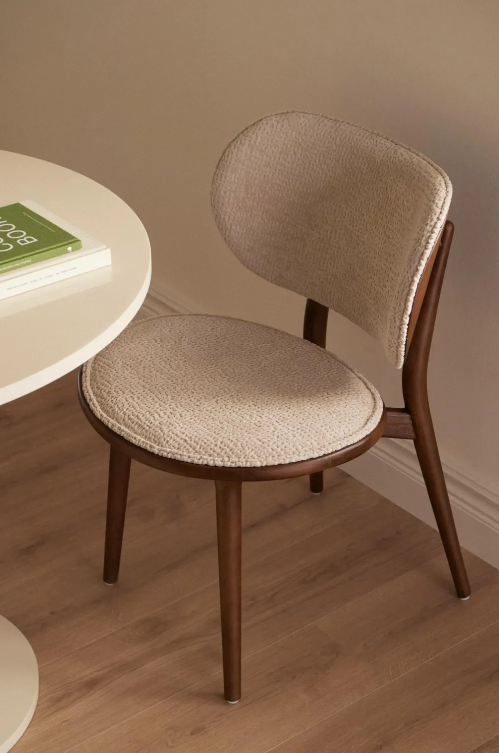 Ellos Home Stol Elindra 2-pak Beige/brun Clearance