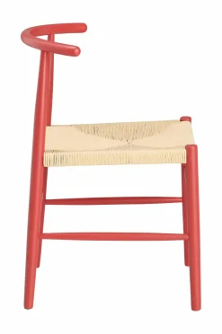 Ellos Home Stol Ellinita 2-pak Teglrød / natur Outlet
