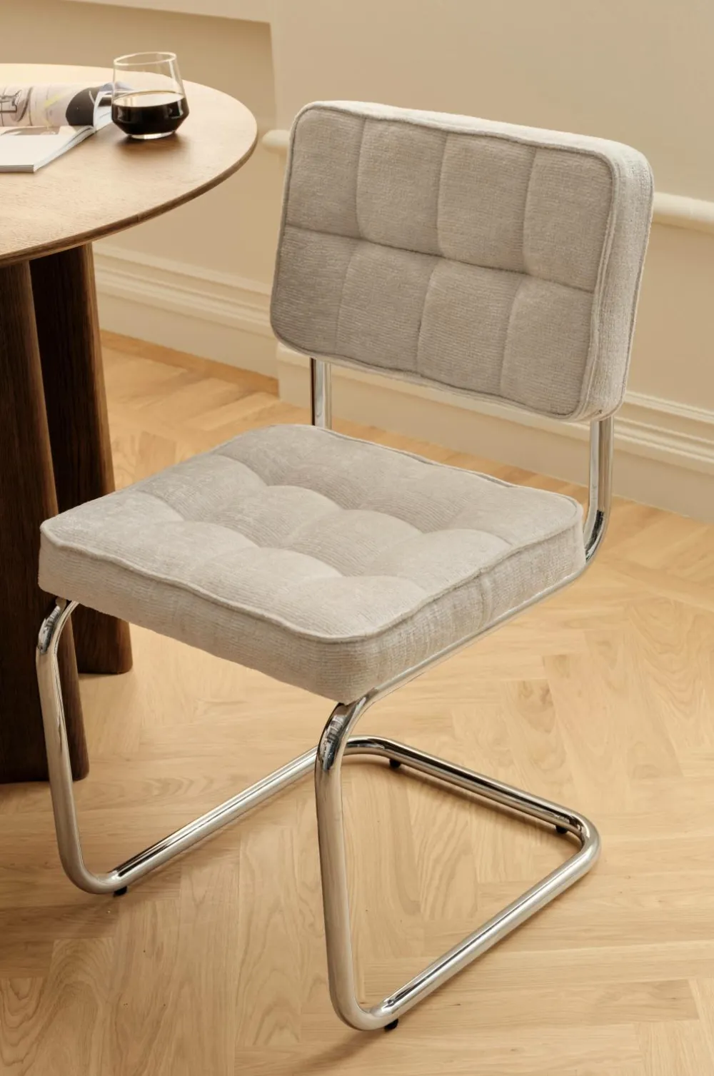 Ellos Home Stol Kvima 2-pak Beige Hot