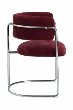 Ellos Home Stol Piccolina 2-pak Bourgogne Sale