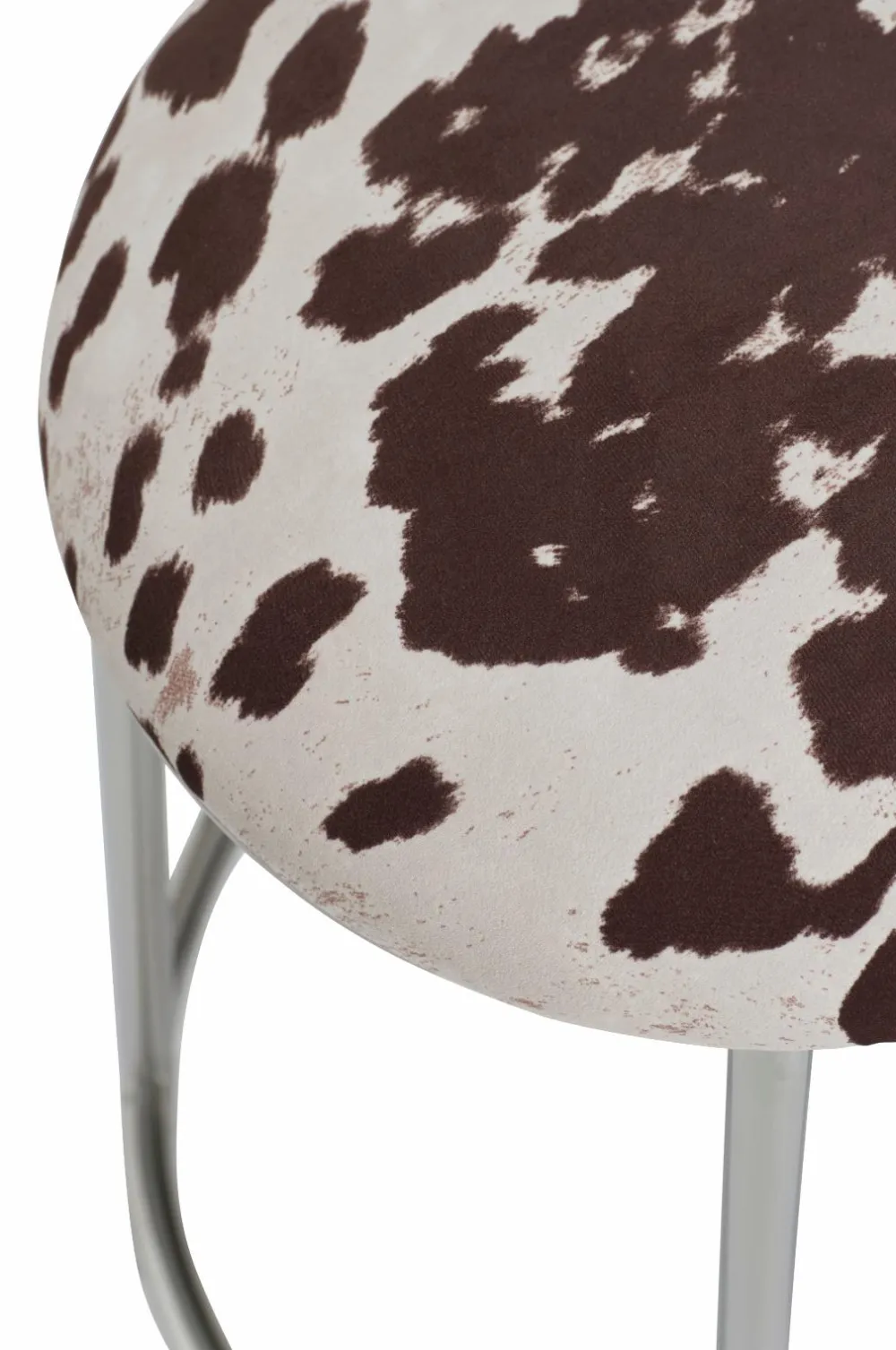Ellos Home Taburet Cowlow Brun/hvid Hot
