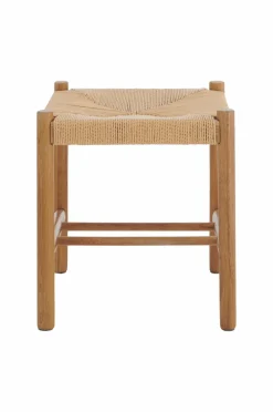 Ellos Stole & Skamler>Home Taburet Ellan 40x40 cm Natur