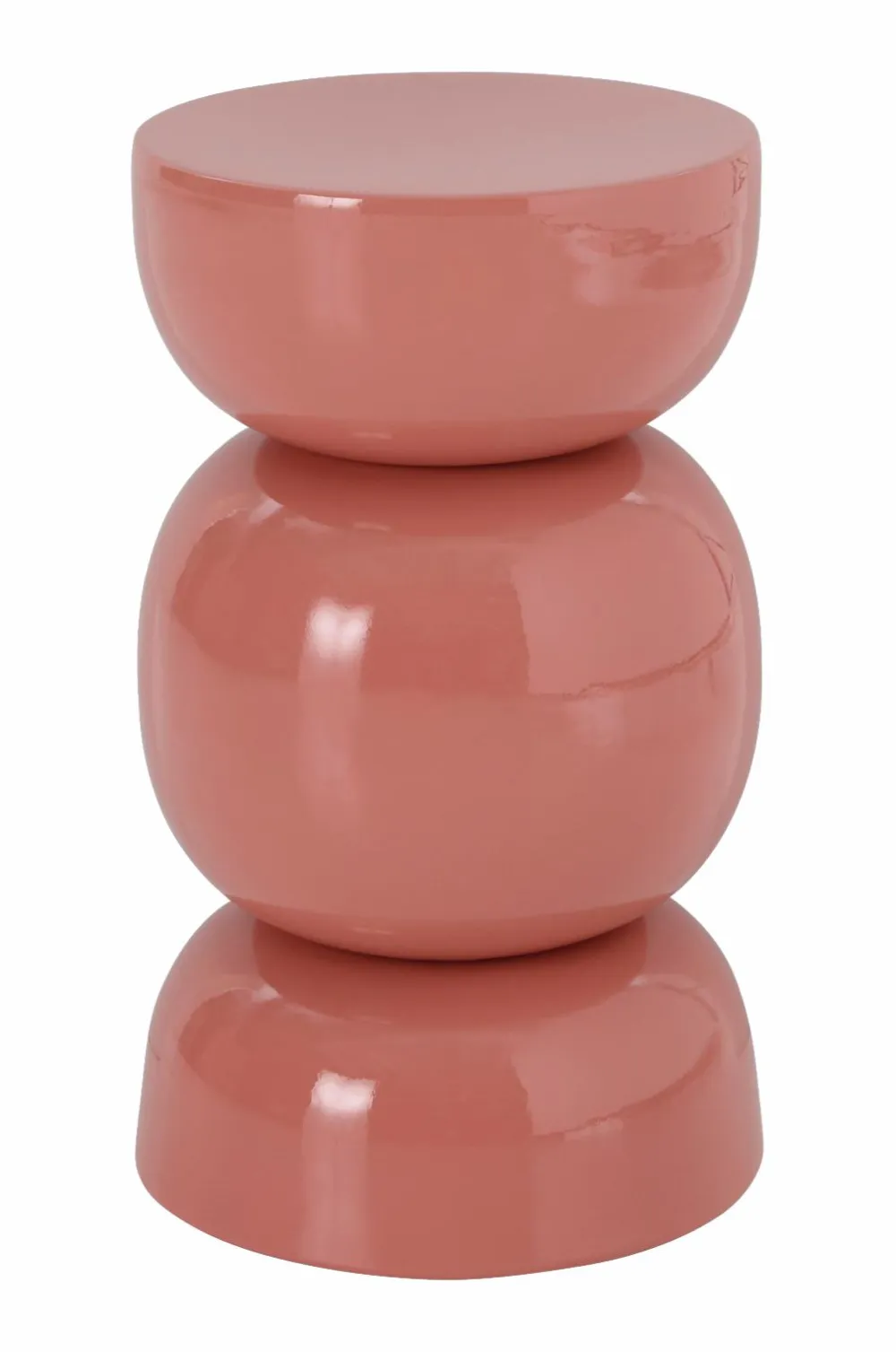 Ellos Stole & Skamler>Home Taburet Rulle Ø 30 cm Rosa