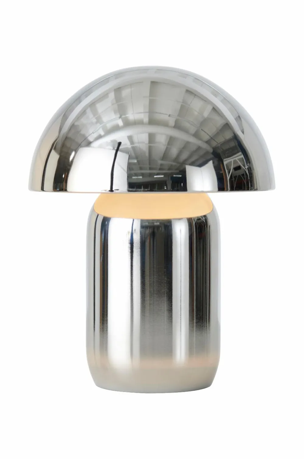 Ellos Genopladelige Lamper|Bordlamper>Home Ted genopladelig bordlampe Krom