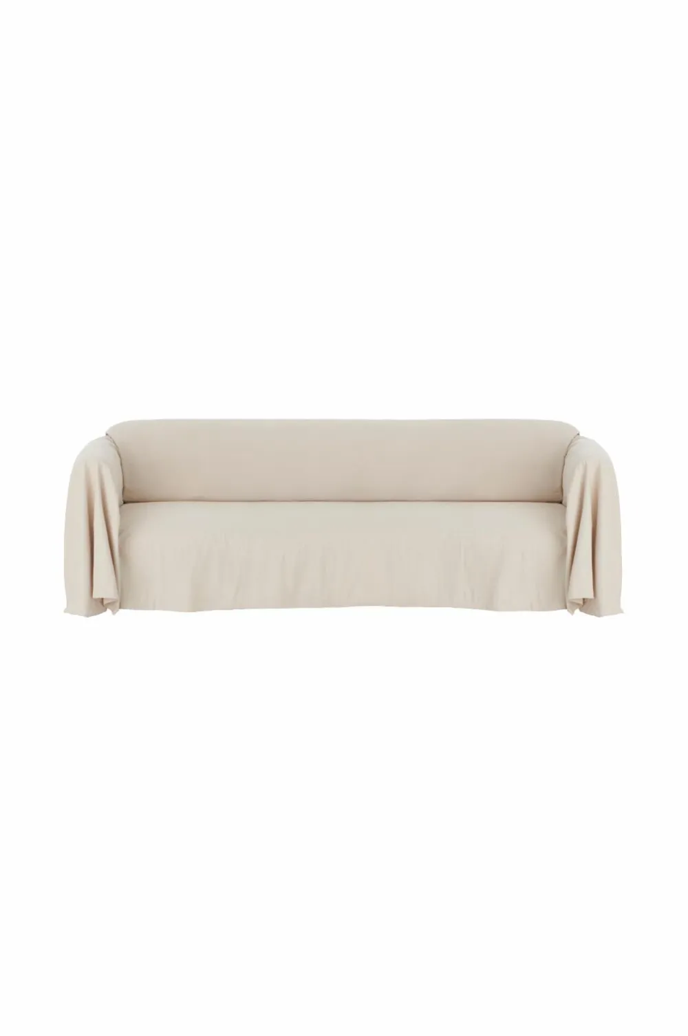 Ellos Home Tora stofbetræk til en 3-personers sofa Beige New