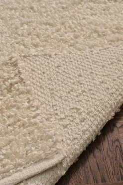 Ellos Home Tæppe Boucle Wovencarpet Hvid