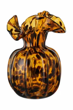 Ellos Home Vase Leo højde 24 cm Gul New