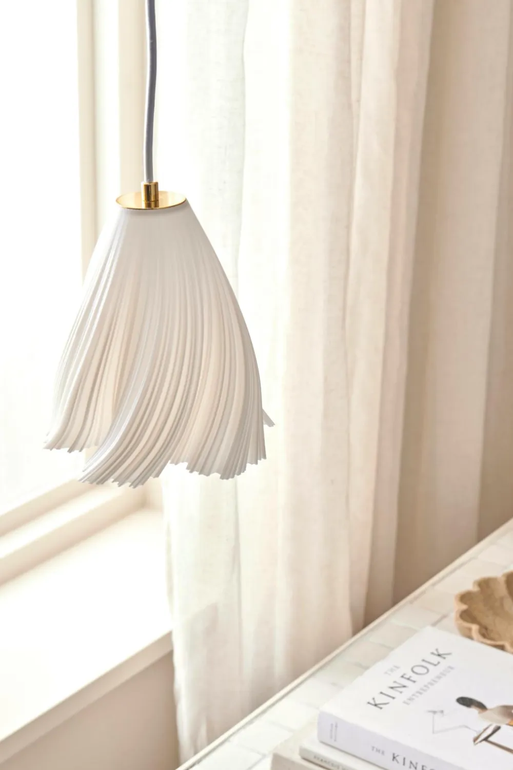Ellos Loftlamper>Home Vindueslampe Swirl Hvid