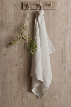 Ellos Køkkentekstiler>Home Viskestykke Malva i 100% hør Lærredsbeige