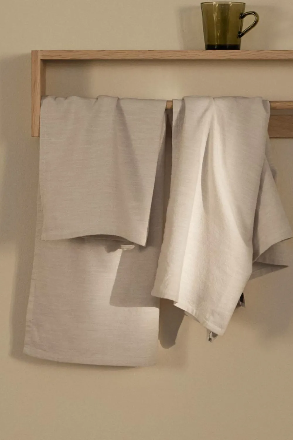 Ellos Home Viskestykke Ramona Uni 2-pak Lys beige Outlet