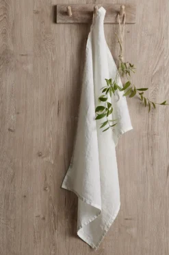 Ellos Home Viskestykke Malva i 100% hør Hvid