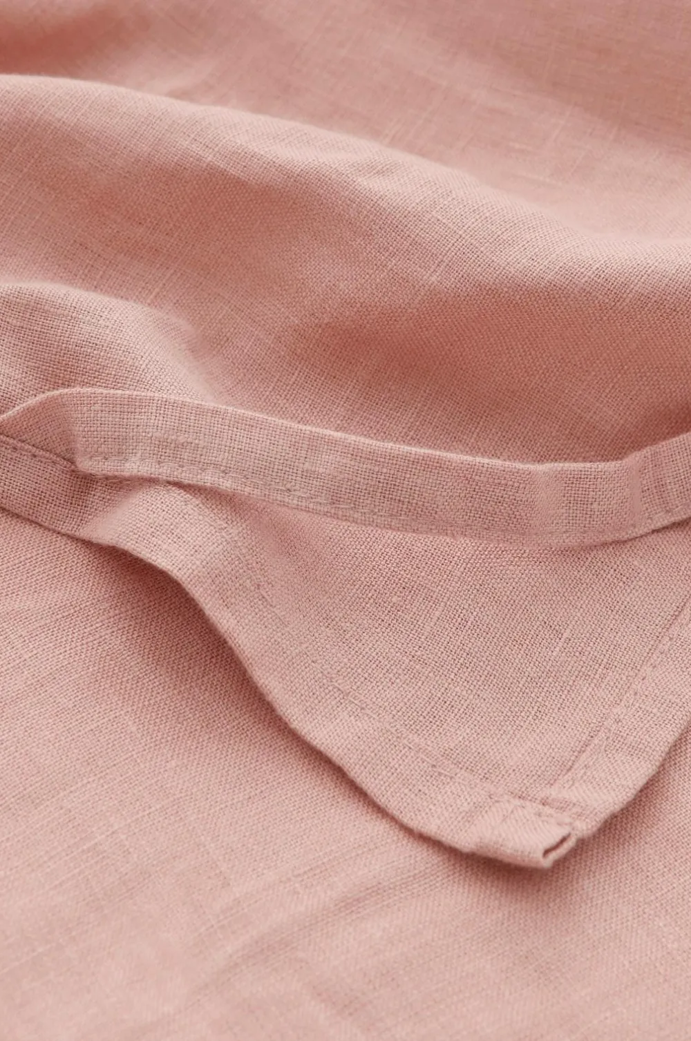 Ellos Home Viskestykke Malva i 100% hør Rosa Discount